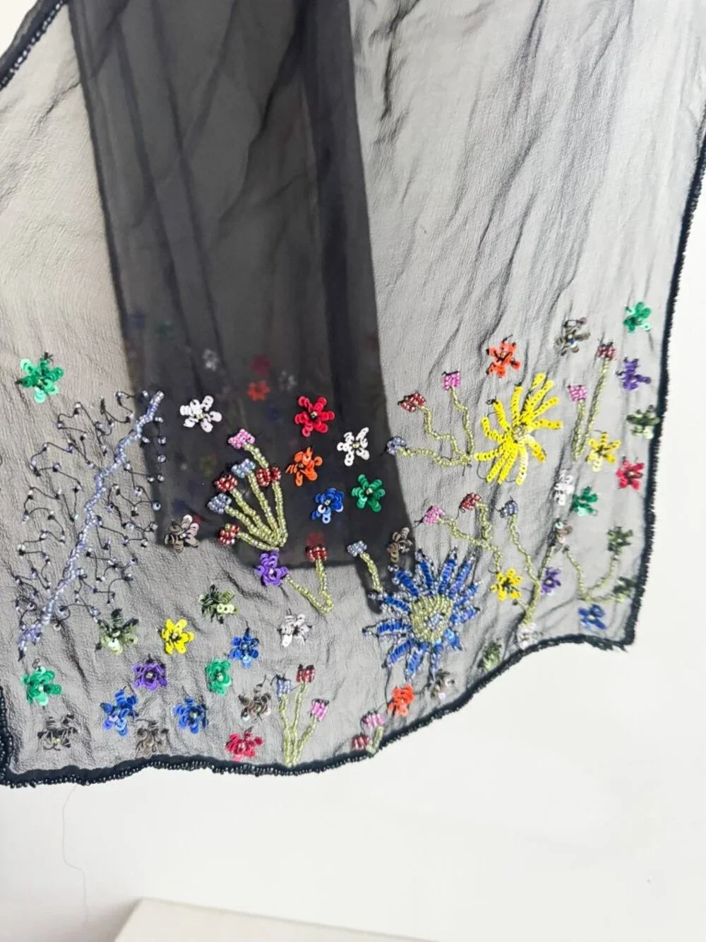 Handmade vintage sheer